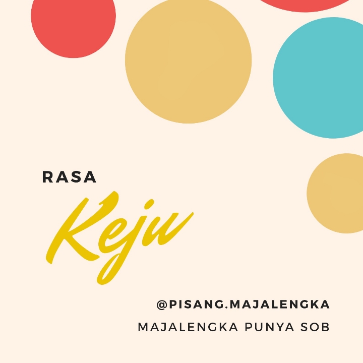 Pisang Rasa Keju