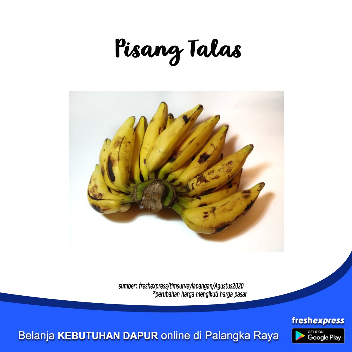 Pisang Talas 1 Kg