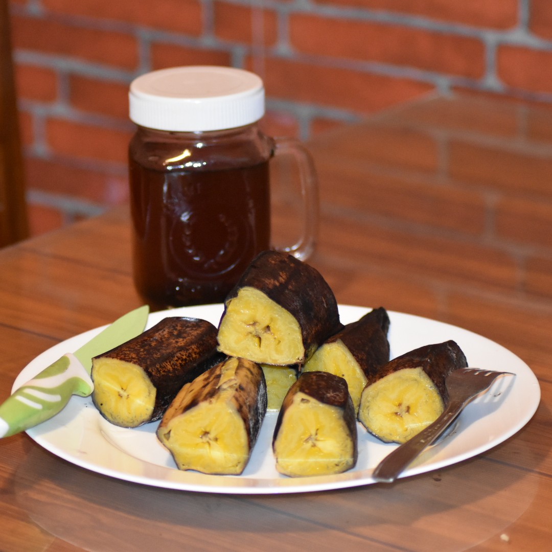 Pisang Tanduk Kukus