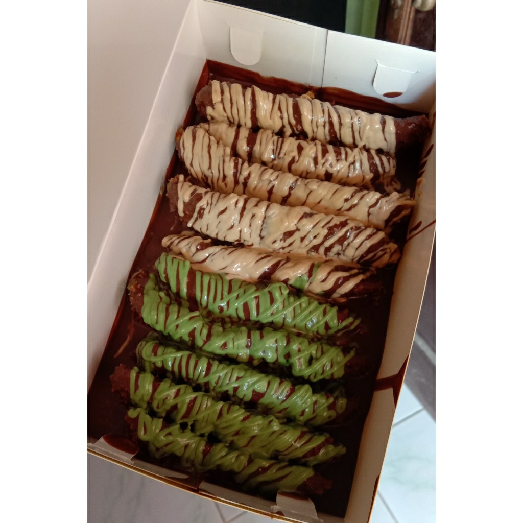 Pisang Tiramisu Green Tea