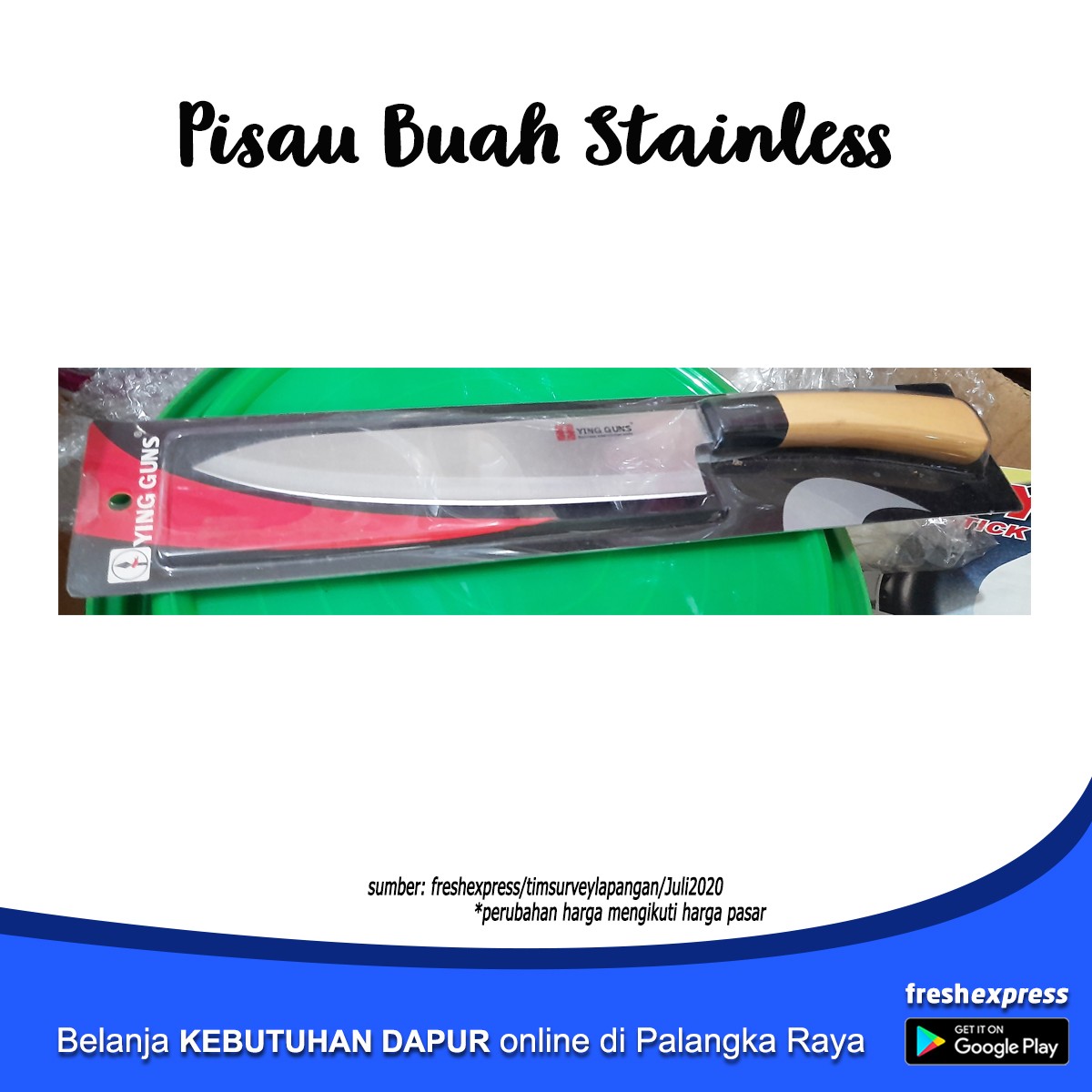 Pisau Buah Stainless