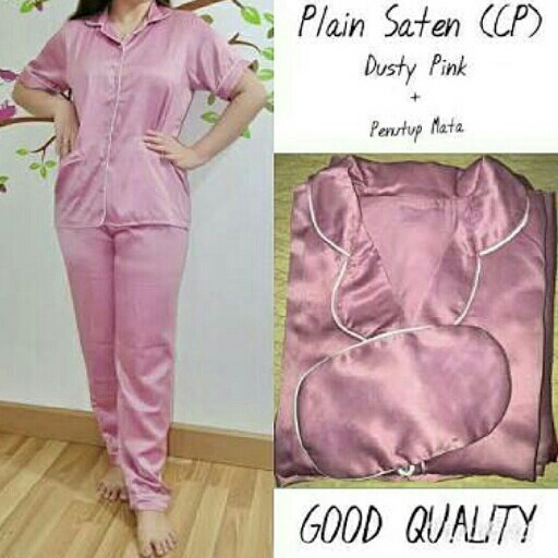 Piyama Satin Polos