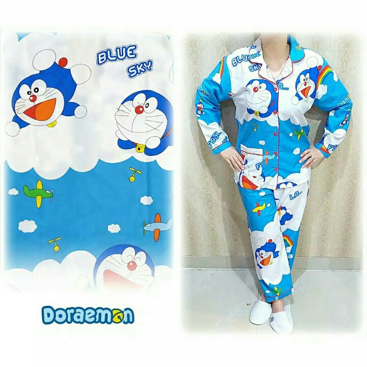 Piyama Tangan Panjang Doraemon 2