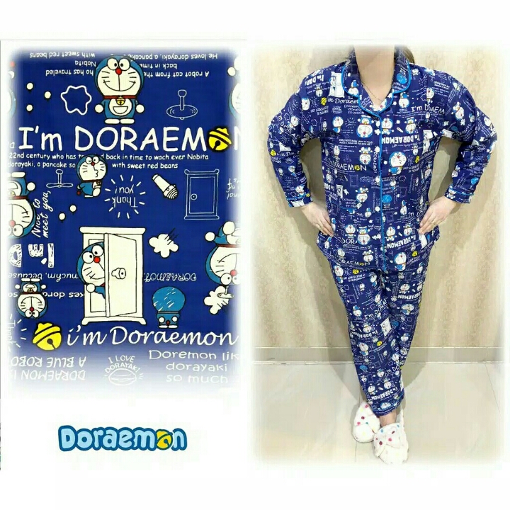 Piyama Tangan Panjang Doraemon 3