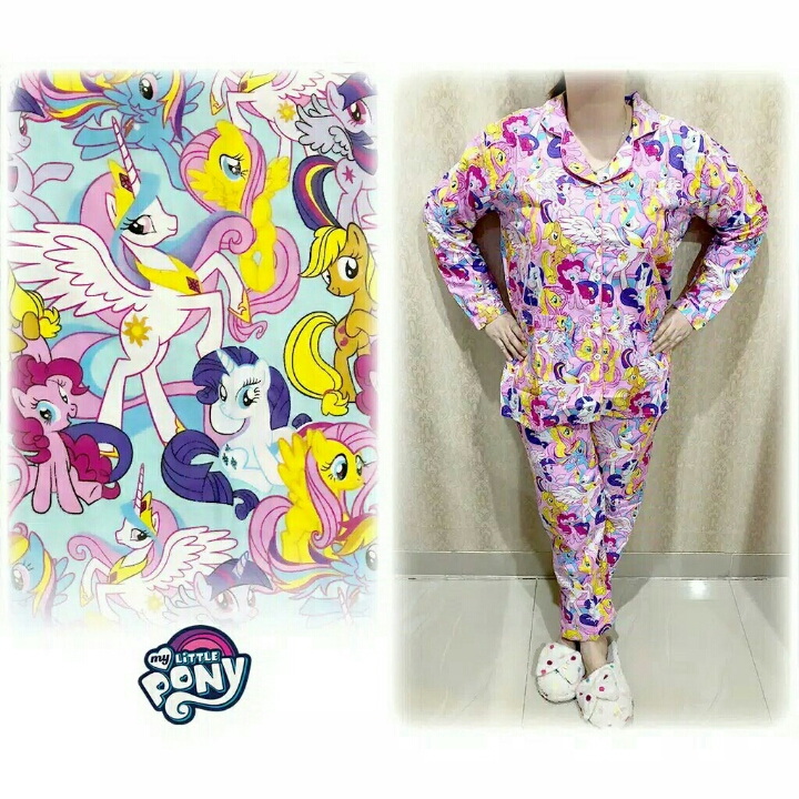 Piyama Tangan Panjang Little Pony 2