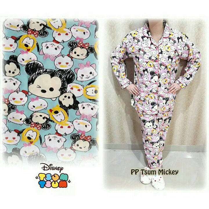 Piyama Tangan Panjang Tsumtsum 2