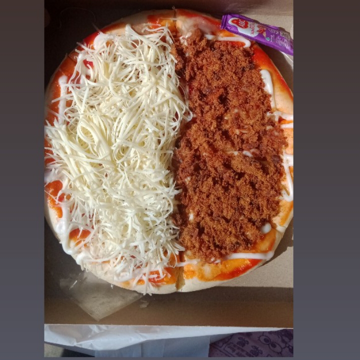 Pizza Toping Keju Abon