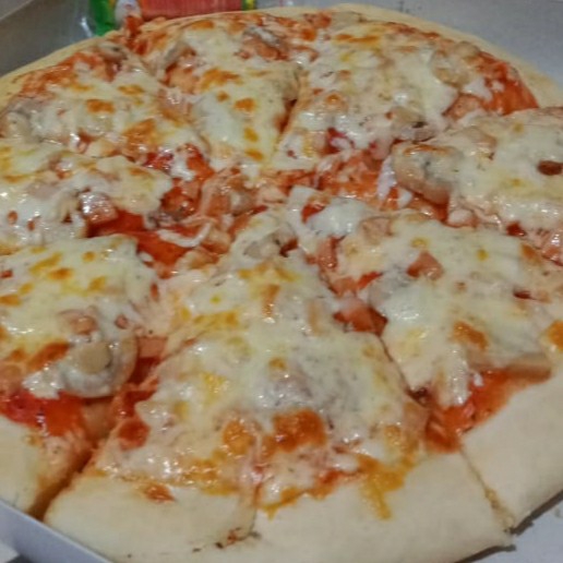 Pizza Chicken Mushroom Large