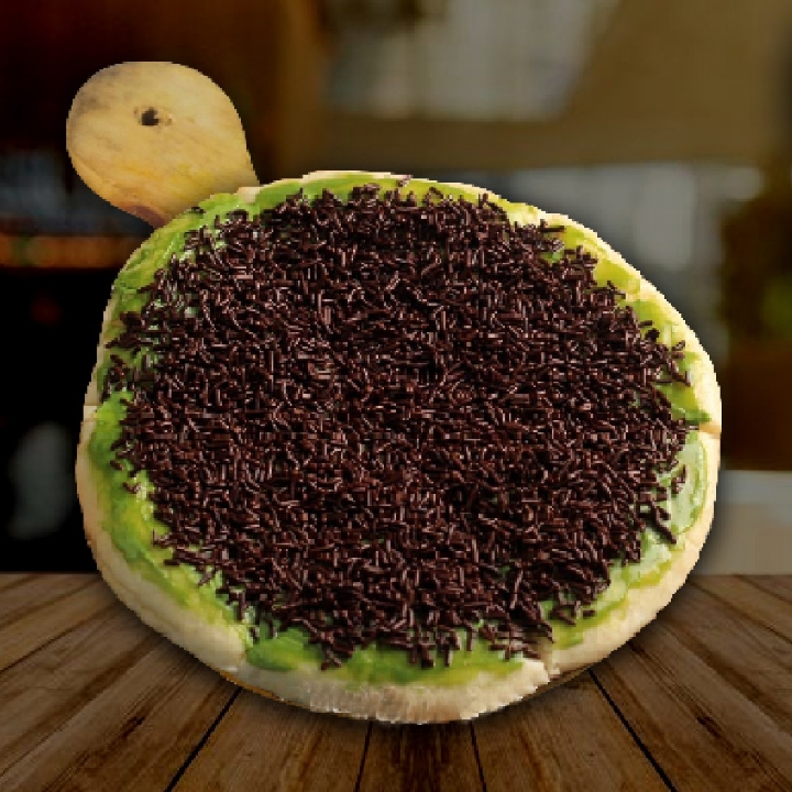 Pizza Choco Greentea Meses