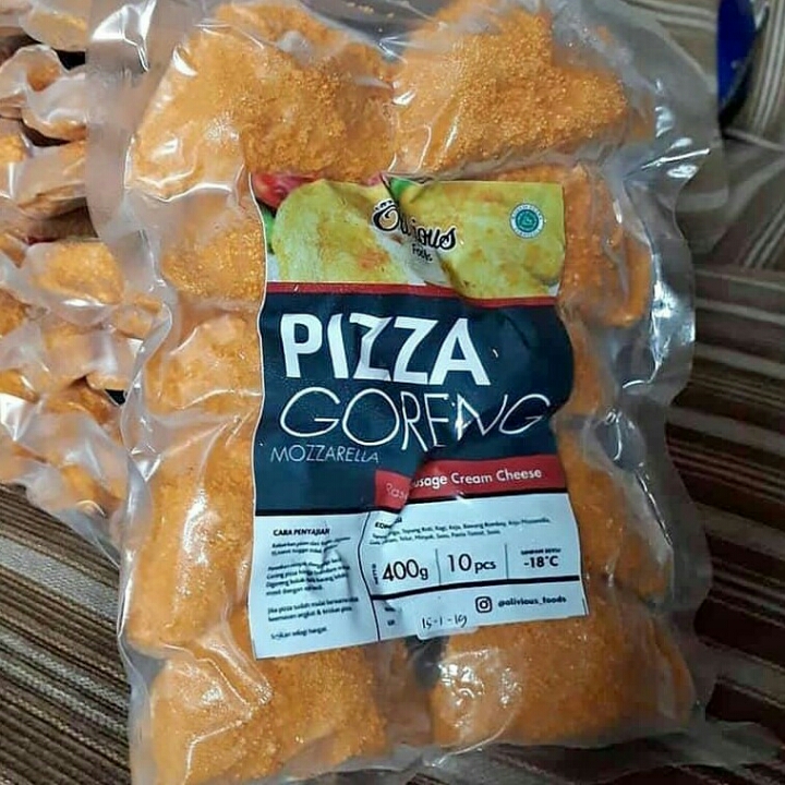 Pizza Goreng Isi Mozzarella