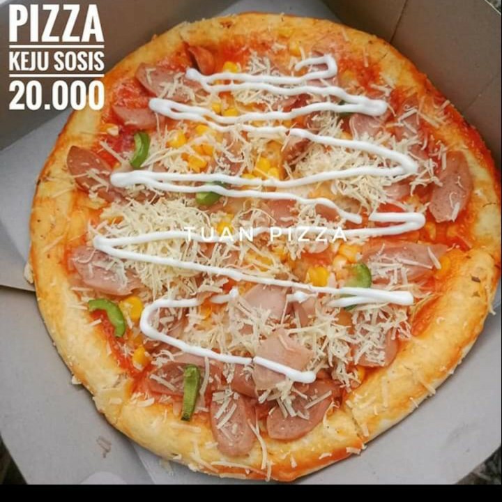 Pizza Keju Sosis