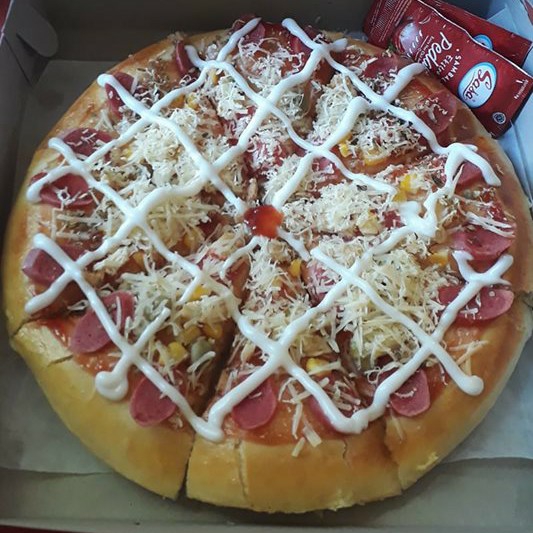 Pizza Kombinasi AyamSosis