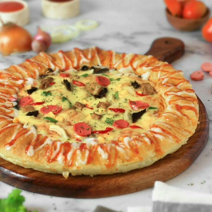 Pizza Mozarella Chiken - AJWAH