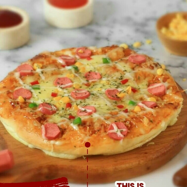 Pizza Mozarella Sosis - AJWAH