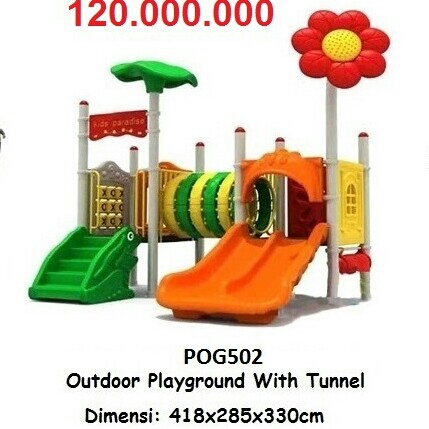 Playground With Tunnel