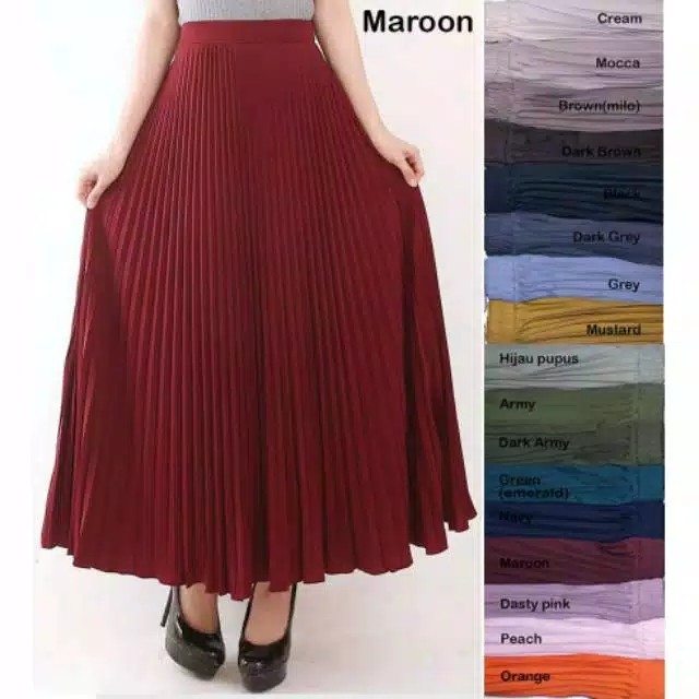 Plisket Skirt
