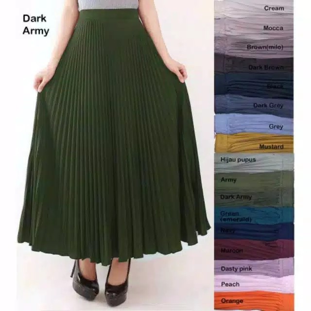 Plisket Skirt