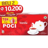 Poci Teh Celup Vanila 25 X 2 Gram
