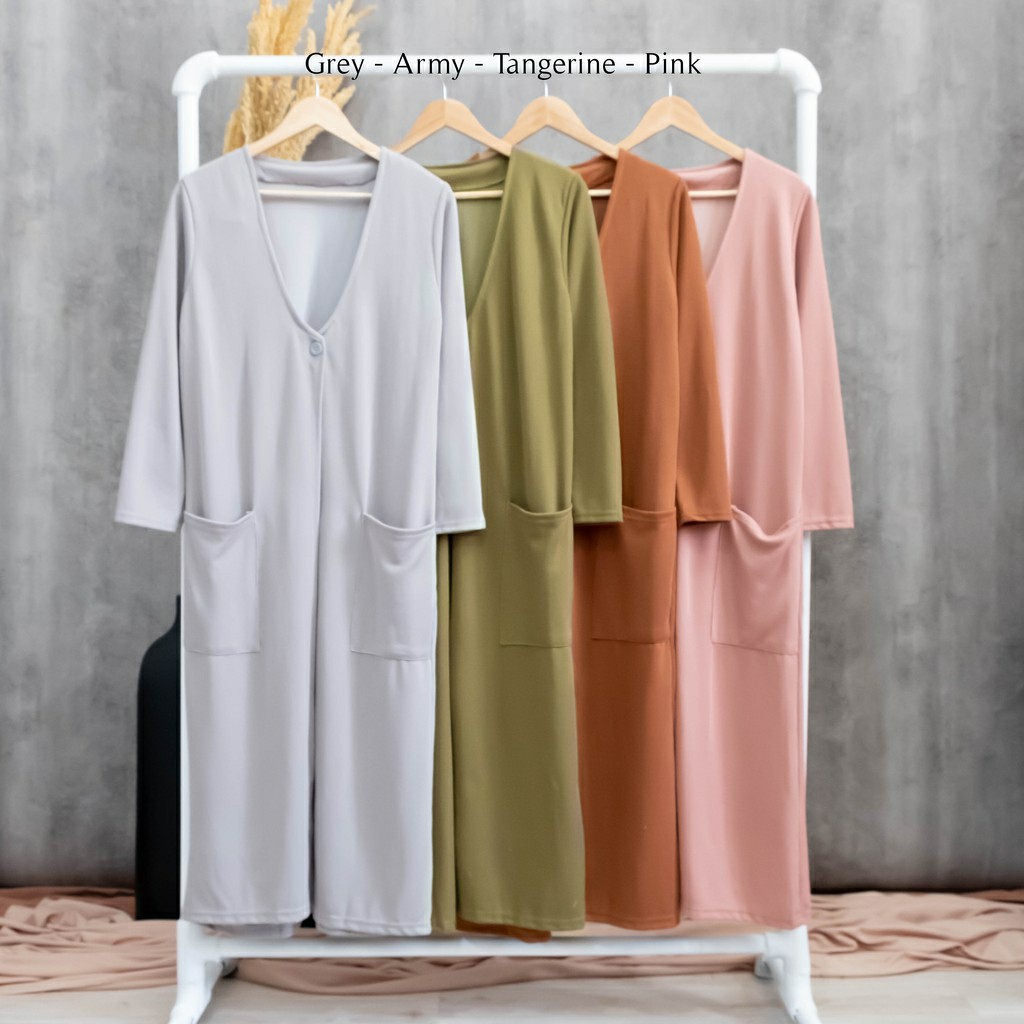 Pocket Long Cardigan 2