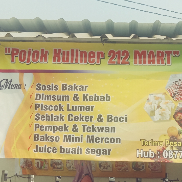 Pojok Kuliner 212 Mart