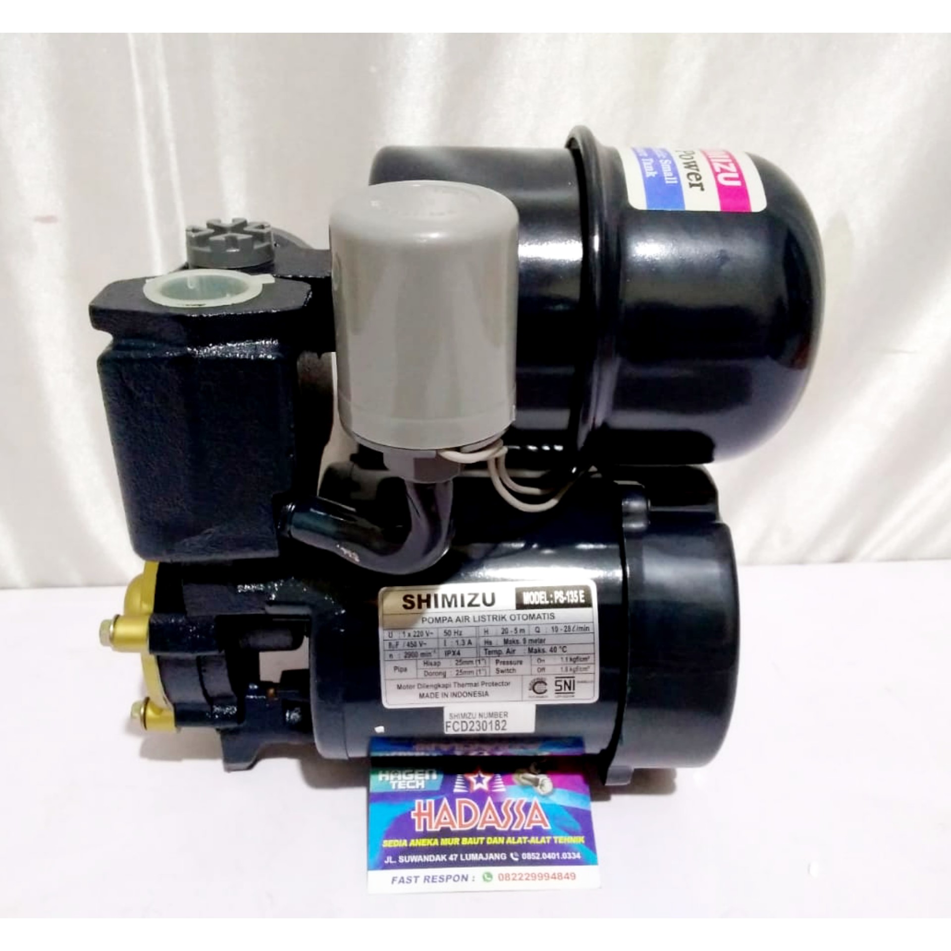 Pompa Air Listrik Shimizu PS-135 E 2