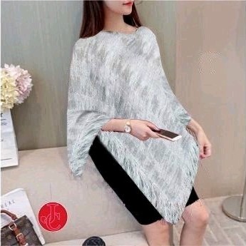 Poncho Twissa Grey