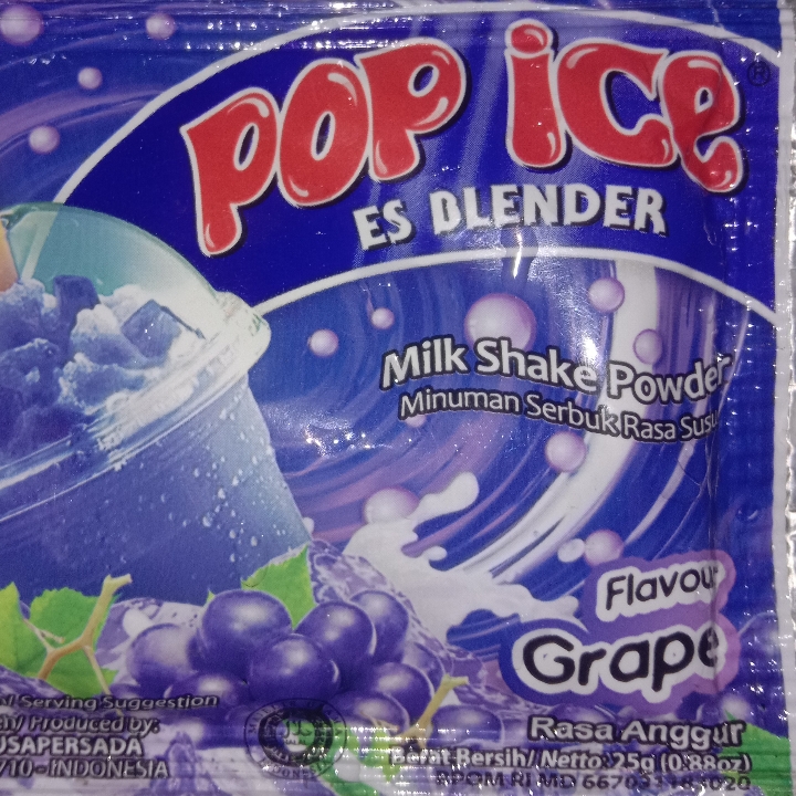Pop Ice Flavour