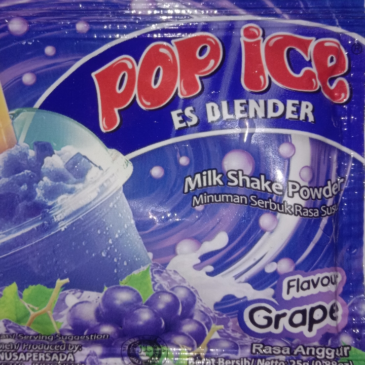 Pop Ice Flavour Grape