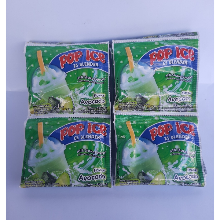 Pop Ice Minuman Renteng Rasa Alpukat