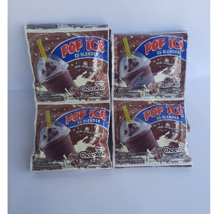 Pop Ice Minuman Renteng Rasa Chocolate