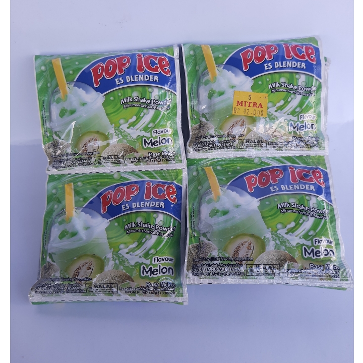 Pop Ice Minuman Renteng Rasa Melon
