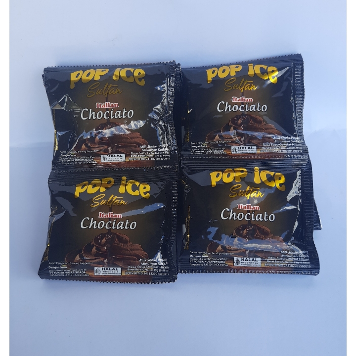 Pop Ice Sultan Minuman Renteng Rasa Chociato
