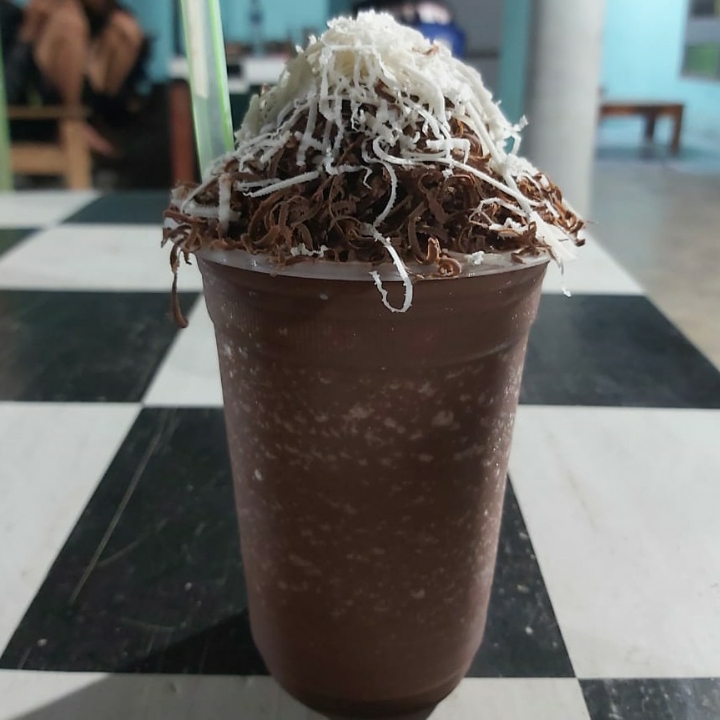 Pop Ice Toping Coklat Keju