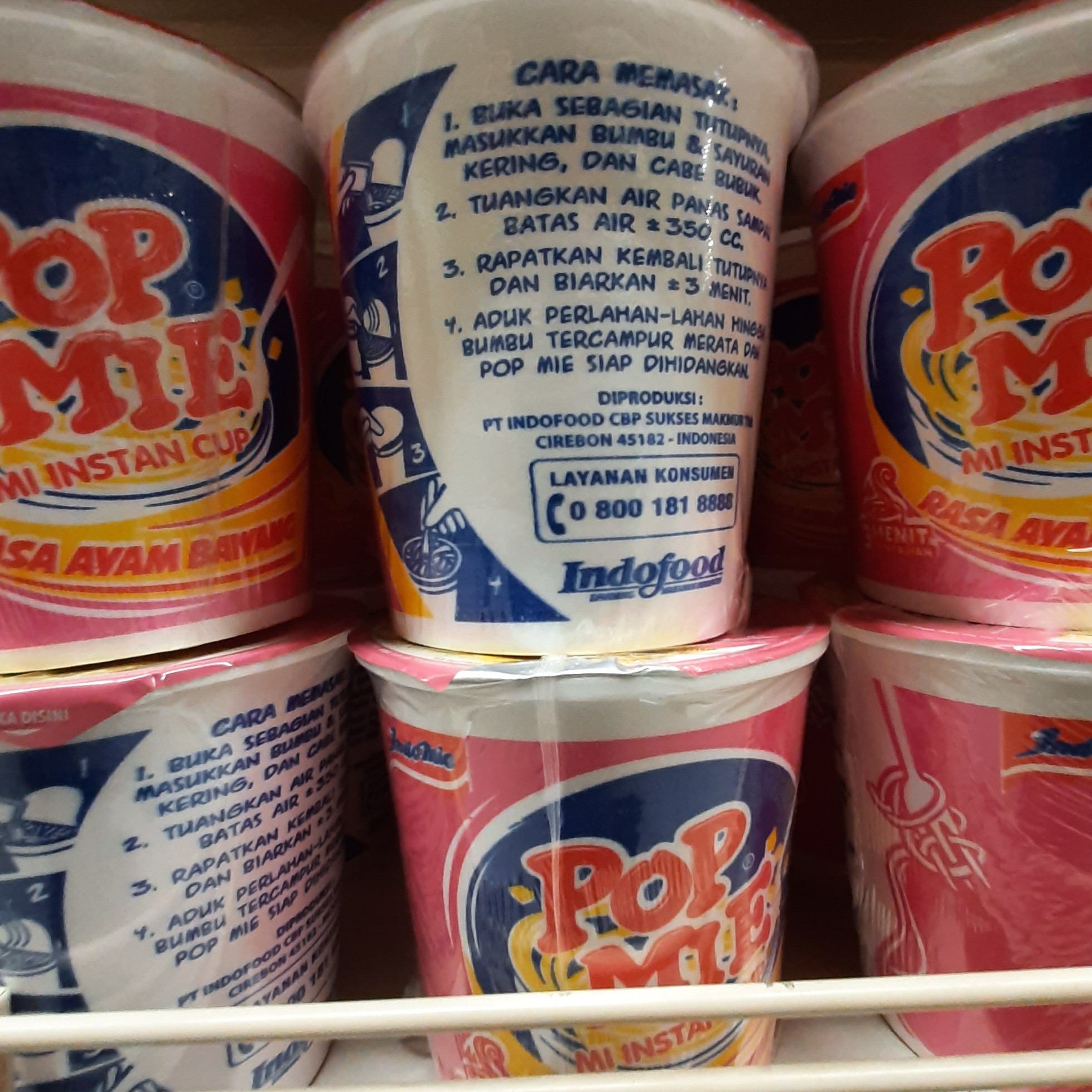 Pop Mie Rasa Ayam Bawang