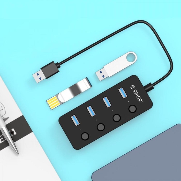 Port Portable USB HUB Orico W9PH4 Original