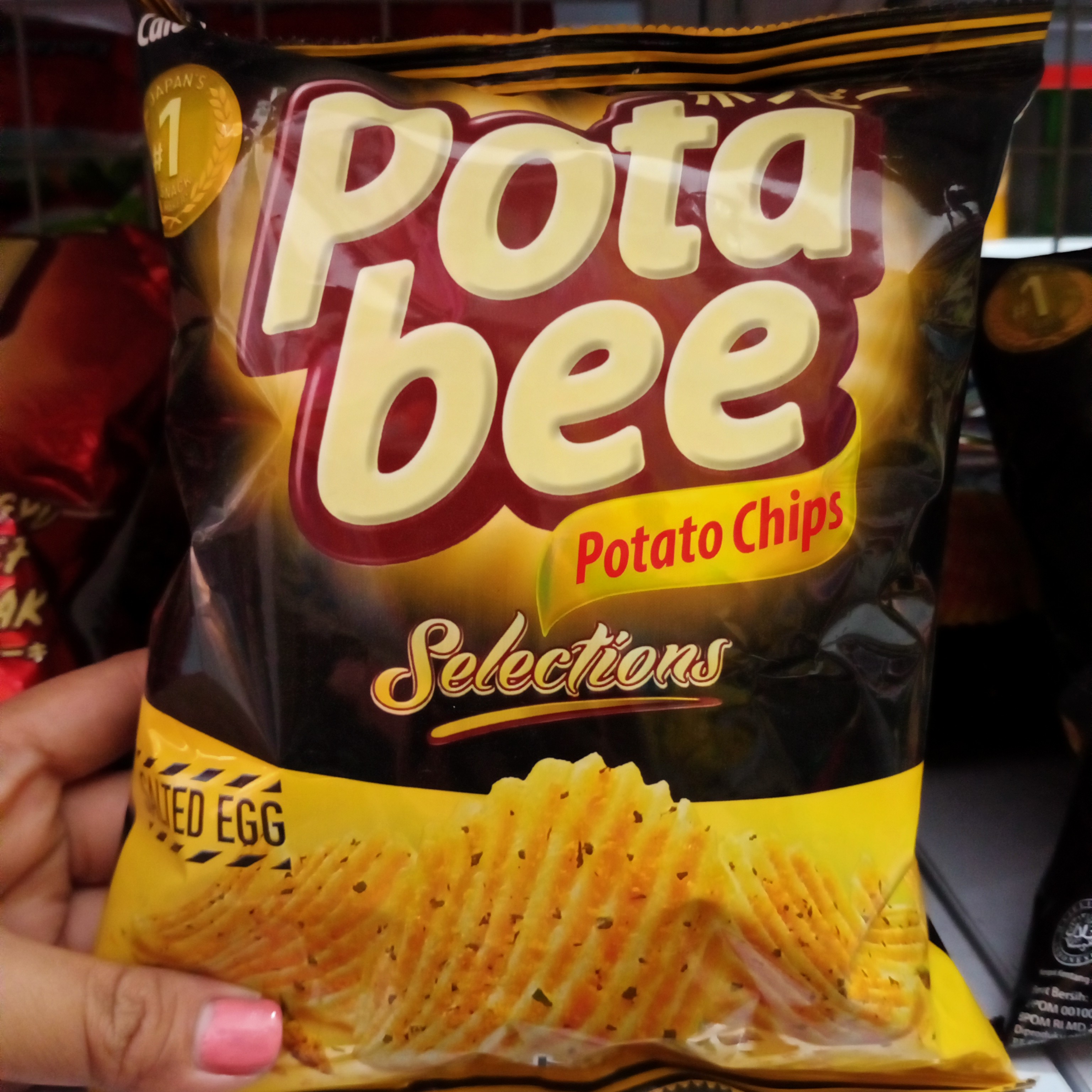 Potabee Salted Egg 68gr