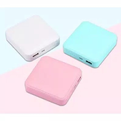 Power Bank Karakter Mini Kapasitas 8000 mAh Charging Lucu Motif Kartu 3