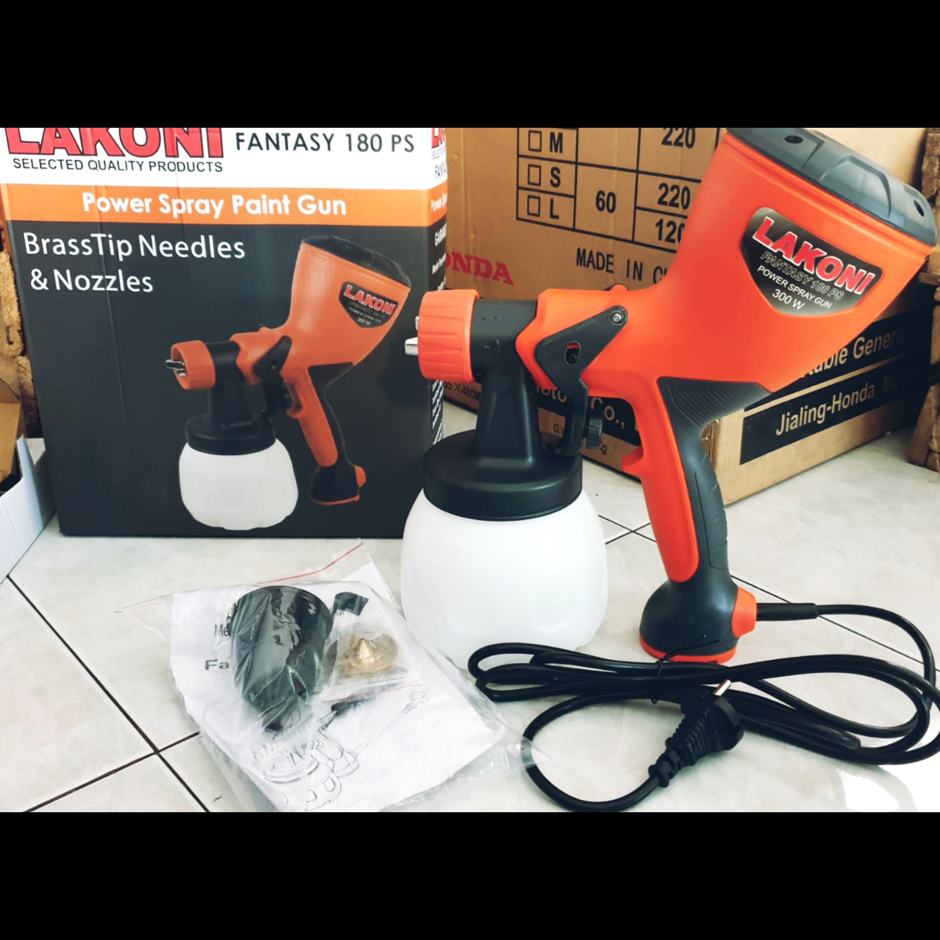 Power Spray Gun Lakoni Fantasy 180PS 3
