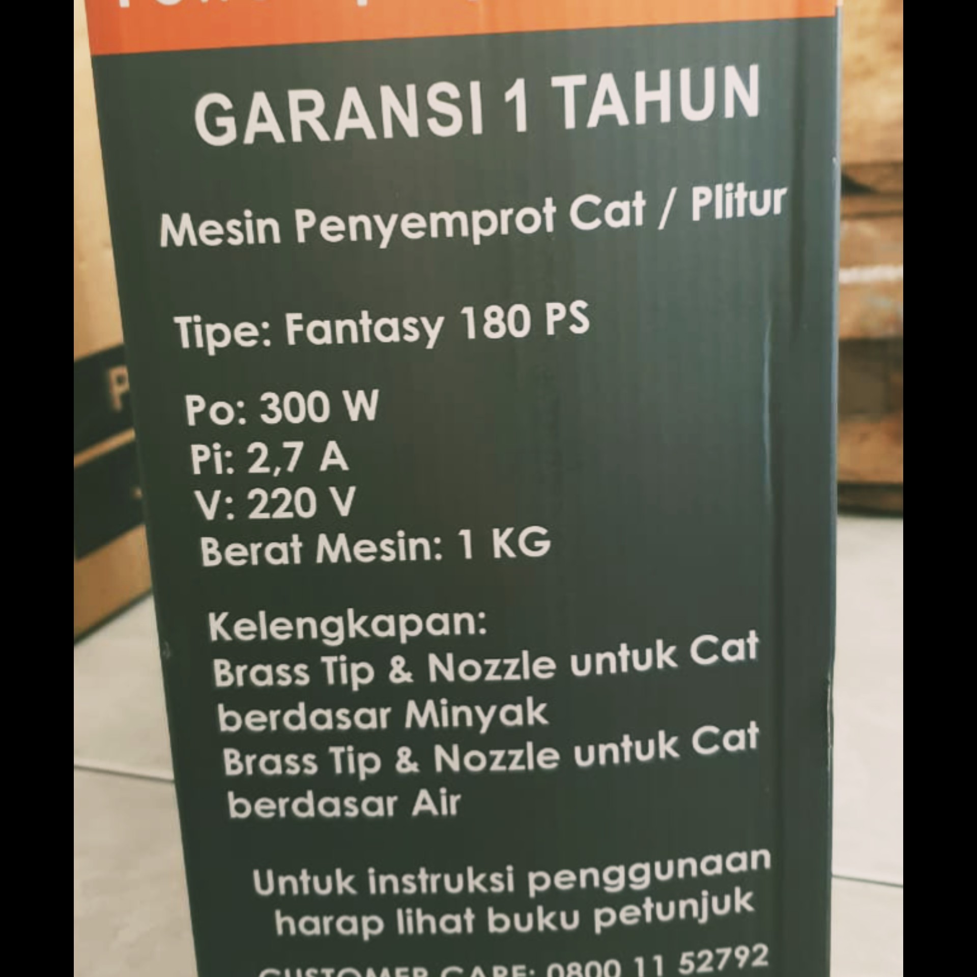 Power Spray Gun Lakoni Fantasy 180PS 4