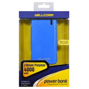 Power Bank Wellcomm 4000mAH Real Capacity