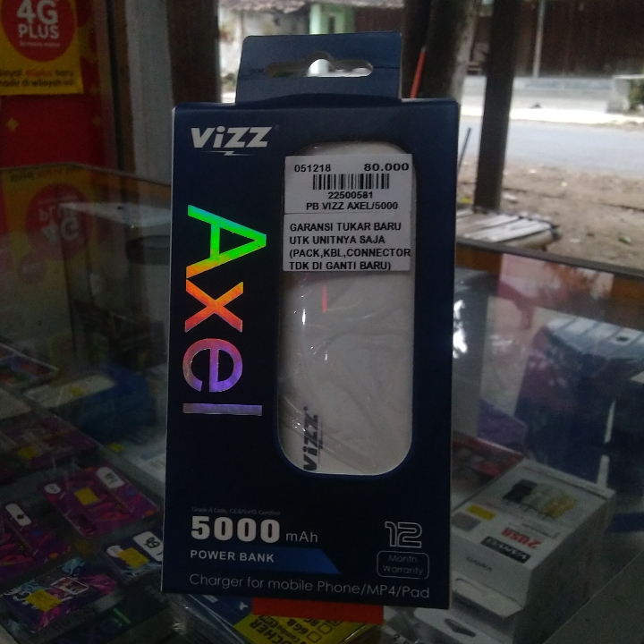 Powerbank Vizz 5000mah