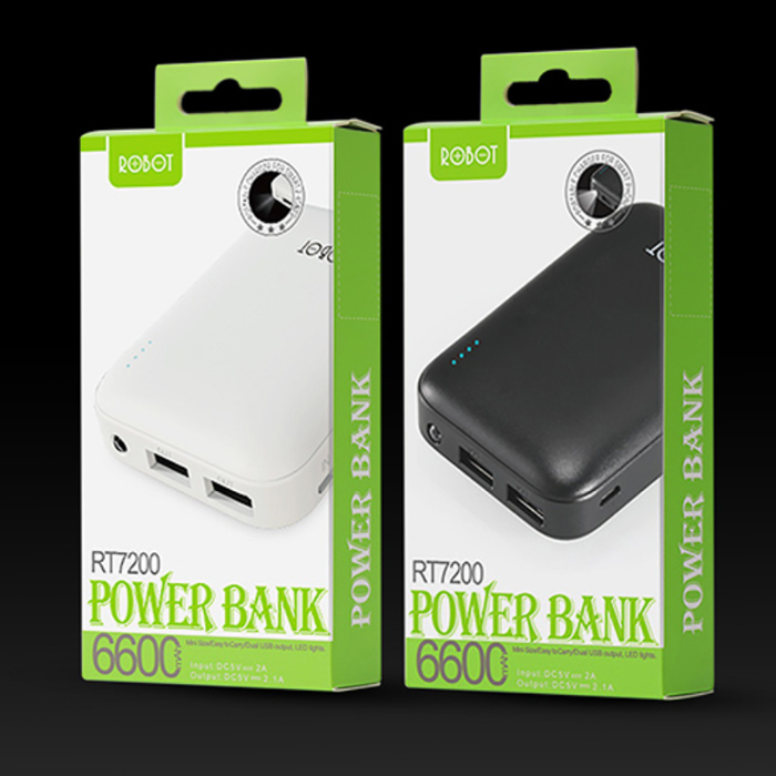 Powerbank Robot RT7200 6600 mAh