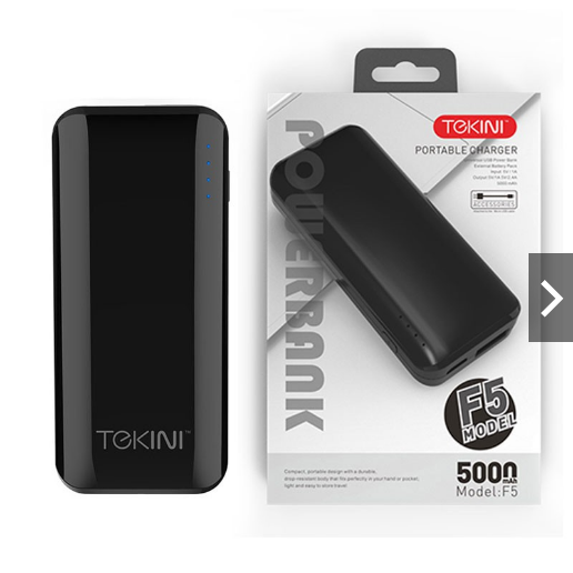 Powerbank Tekini F5 5000mAh
