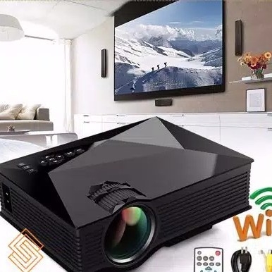 HOT Mini Projector UNIC UC 46 WIFI 1200 lumens  proyektor UC 46 baru  4