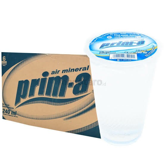 Prima Air Mineral Kemasan Gelas