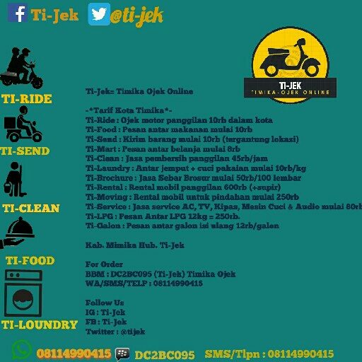 Jasa Ojek Timika 