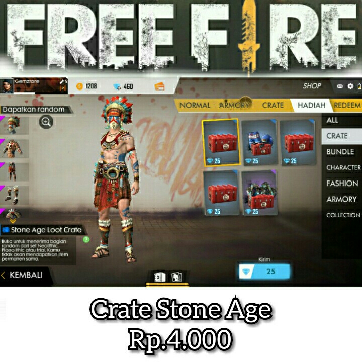 Loot Crate Free Fire