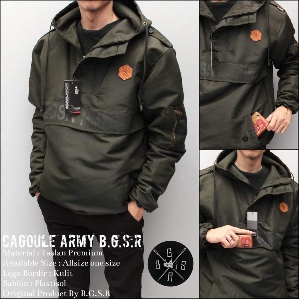  Produk Jaket Pria Cagoule BGSR 