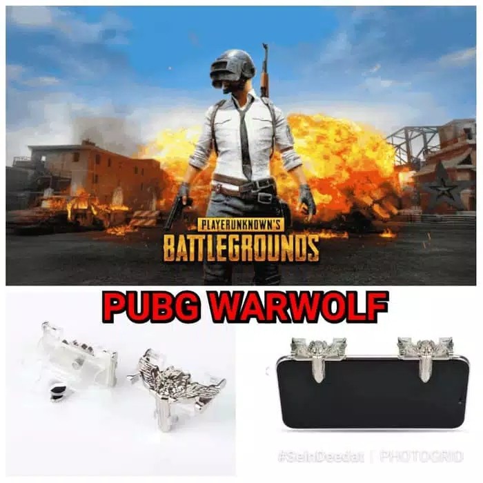Pubg WarWolf Metal Klik RL Console Trigger Gaming Joystick
