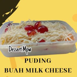 Puding Buah Milk Cherse